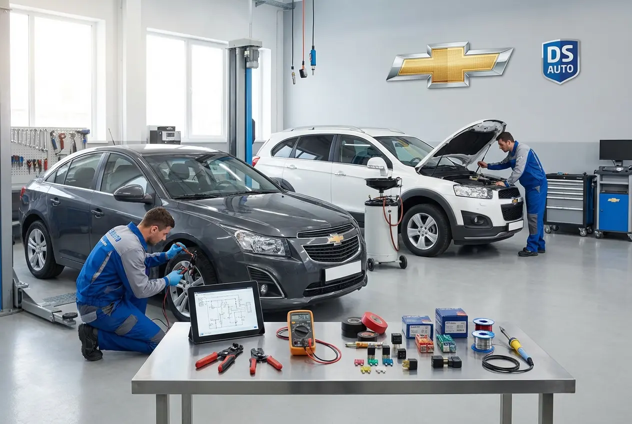 Ремонт электрооборудования Шевроле в автосервисе DS Auto